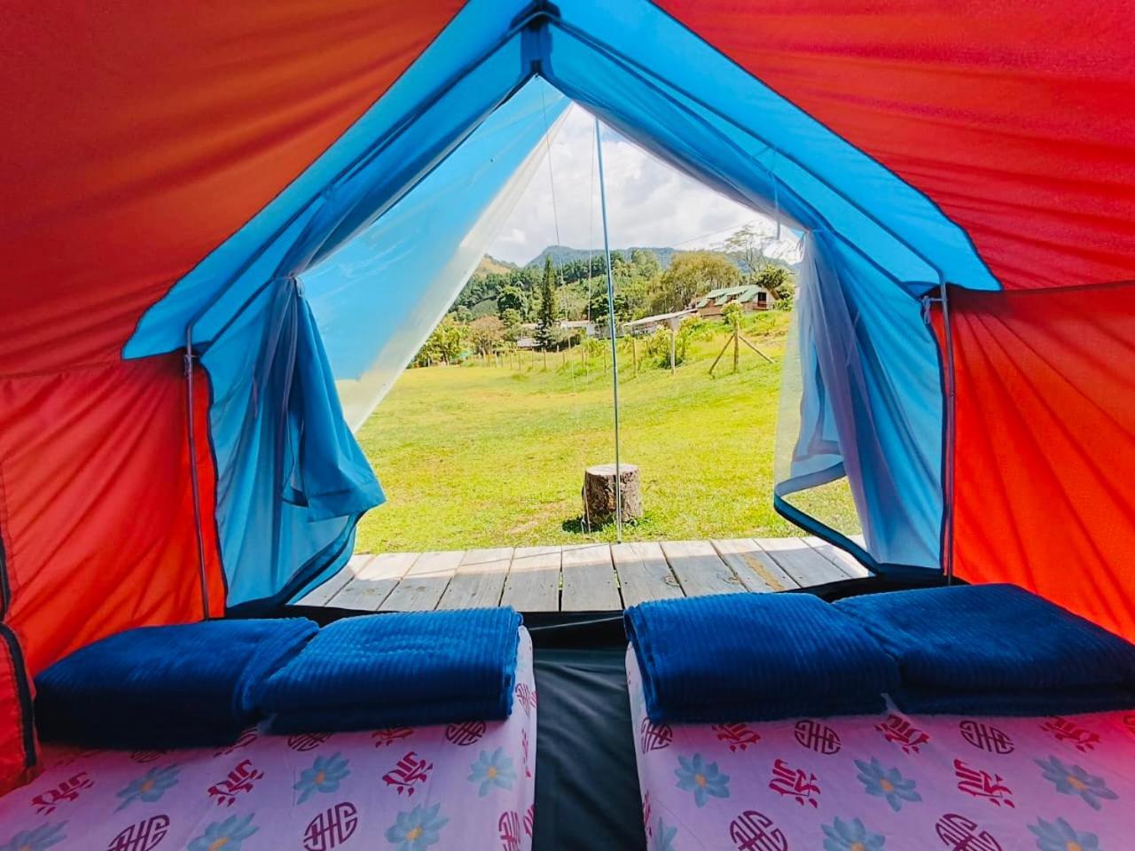 Ecoxplora-Zona De Camping Jardín Exteriör bild